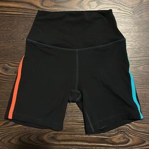 Amber Airweight high waist short in black/mandarin-ALSO SELLING MATCHING TOP